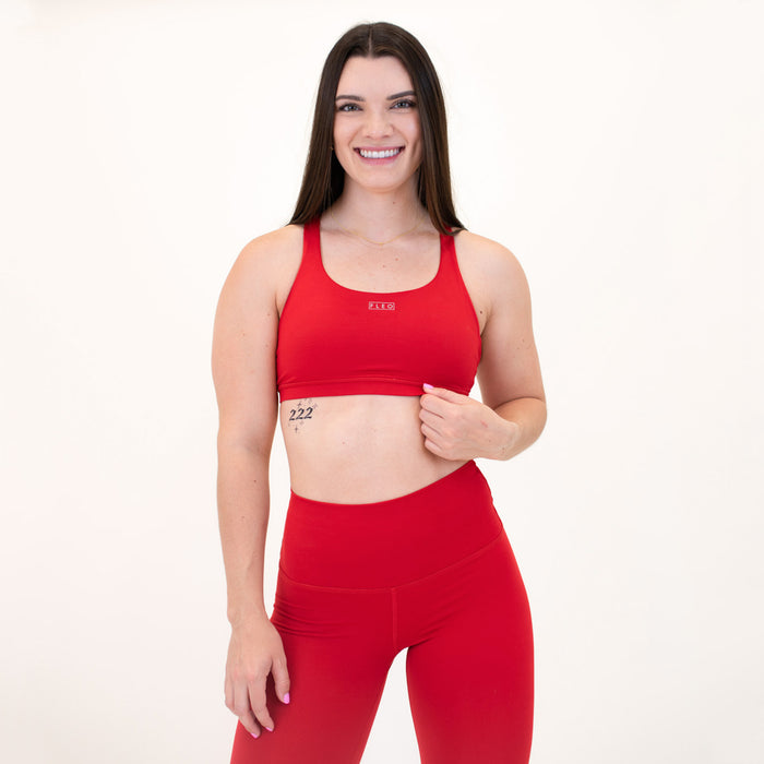 Salsa High Support Scoop Neck Sports Bra - Isla