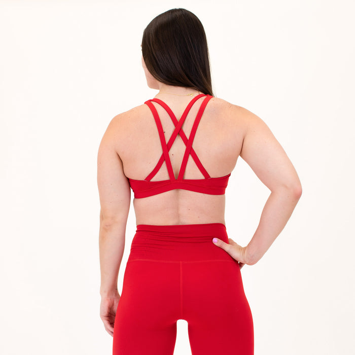 Salsa High Support Scoop Neck Sports Bra - Isla