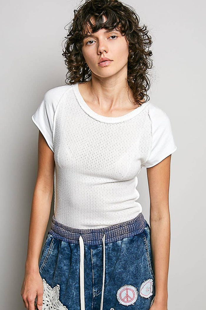 Jenny Textured Top