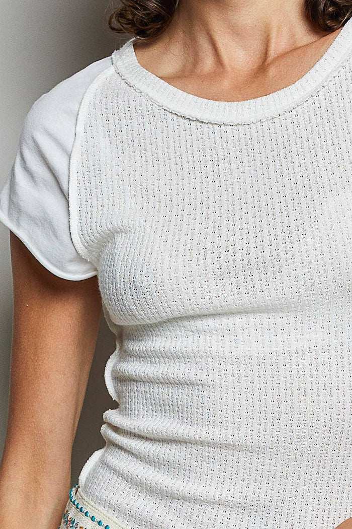 Jenny Textured Top