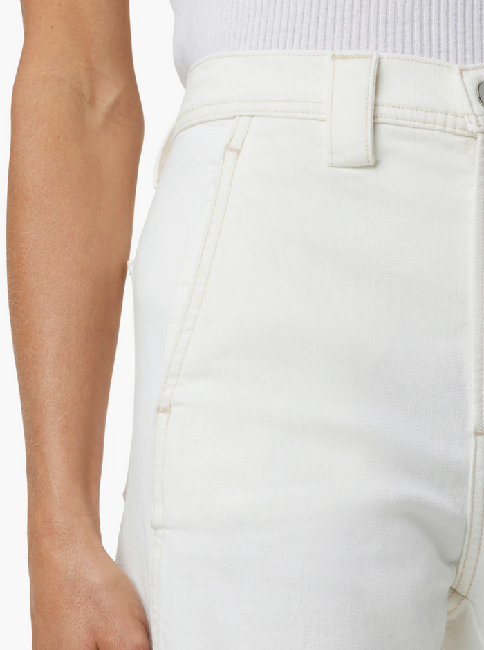 Joe's Jeans The Avery High Rise Wide Leg Ankle in Milk