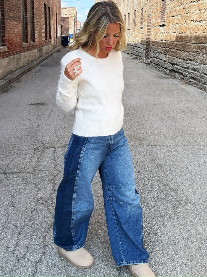 Joe's Jeans The Bowie Jean Two Tone in Refreshing