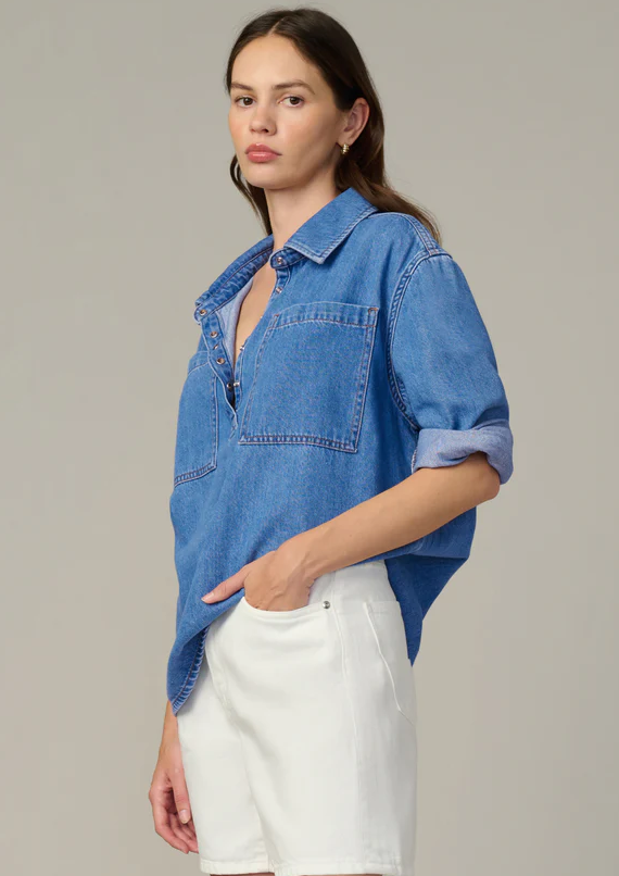 Joes Jeans The Easy Denim Popover Shirt