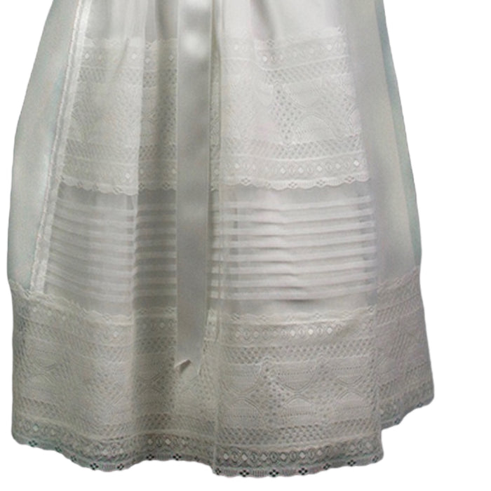 Kaia Off-White Lace 2-piece Gown