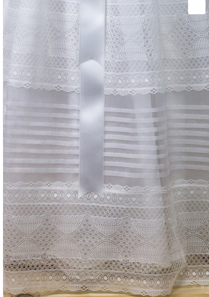Kaia Off-White Lace 2-piece Gown
