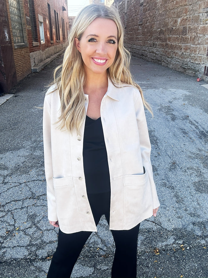 Karen Kane Coveted Sweetness Shacket