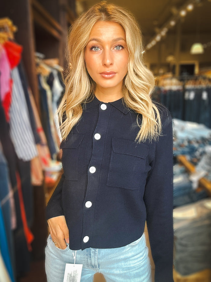 Karen Kane Polished Vibe Sweater Jacket