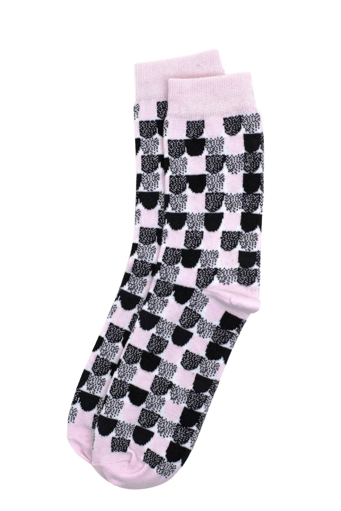Kauniste Finland Sokeri Pink Socks - Nordic Labels