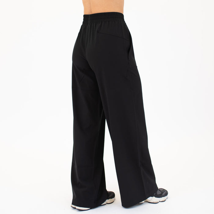 Wide Leg Athletic Pant - Keep Up - Black