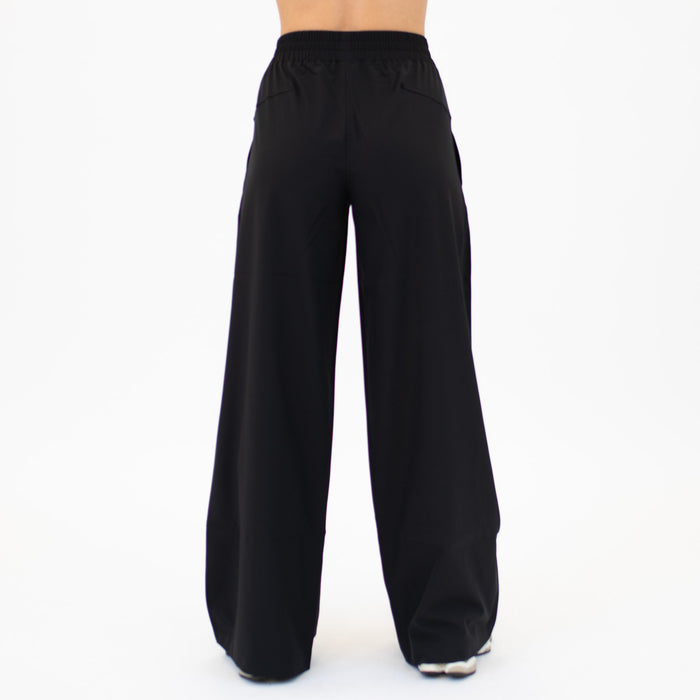 Wide Leg Athletic Pant - Keep Up - Black