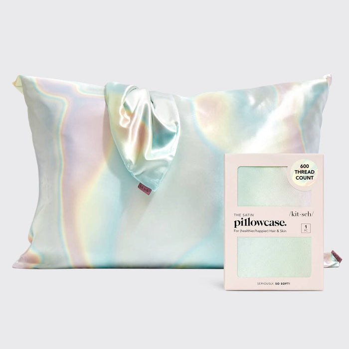 Kitsch Satin Pillowcase Standard - Aura