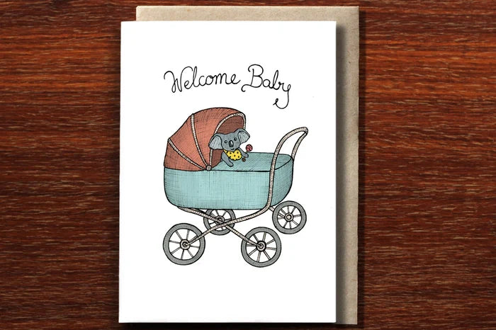 Koala Baby Card - THE NONSENSE MAKER