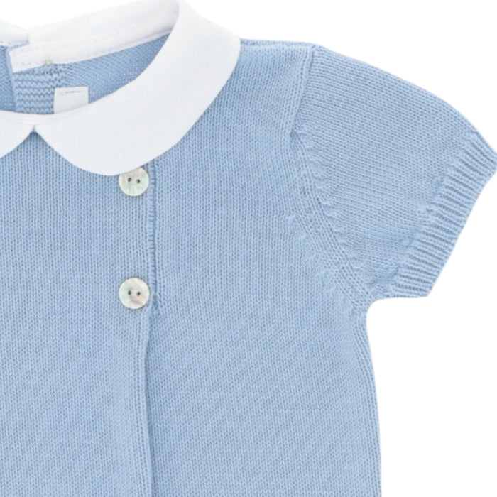 Kyle Boy Blue Knitted 2-Piece Set