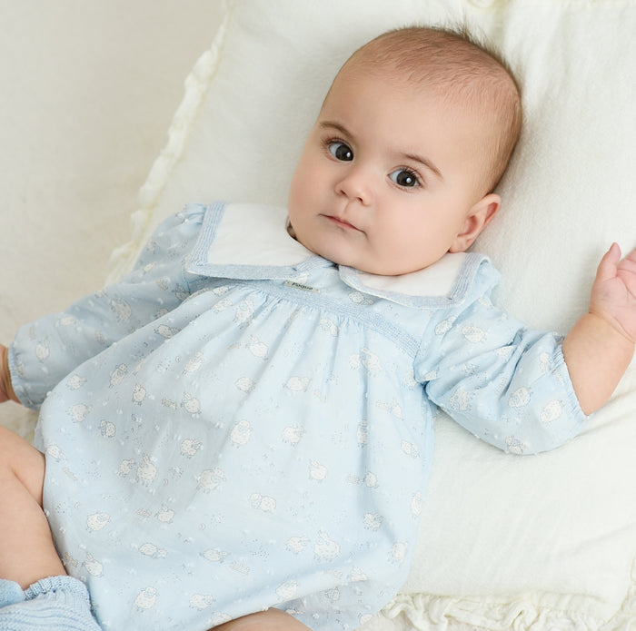 Lamb Boy Romper