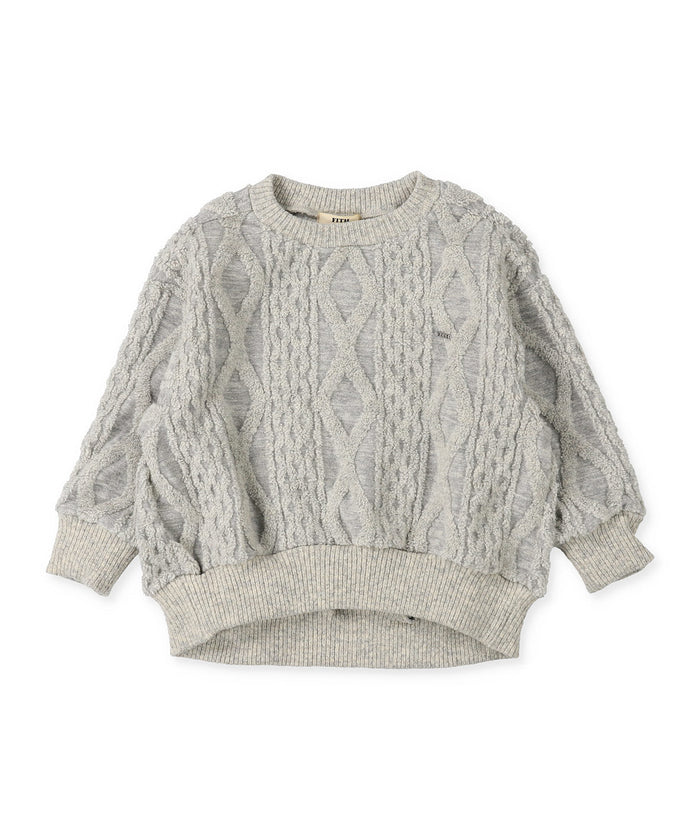 Lampswool Cable Pile Sweatshirt