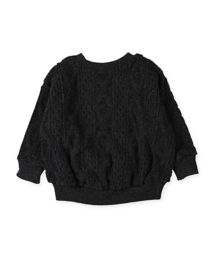 Lampswool Cable Pile Sweatshirt