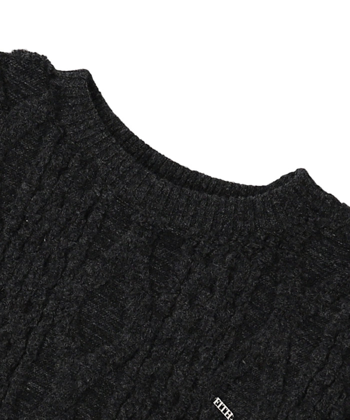 Lampswool Cable Pile Sweatshirt