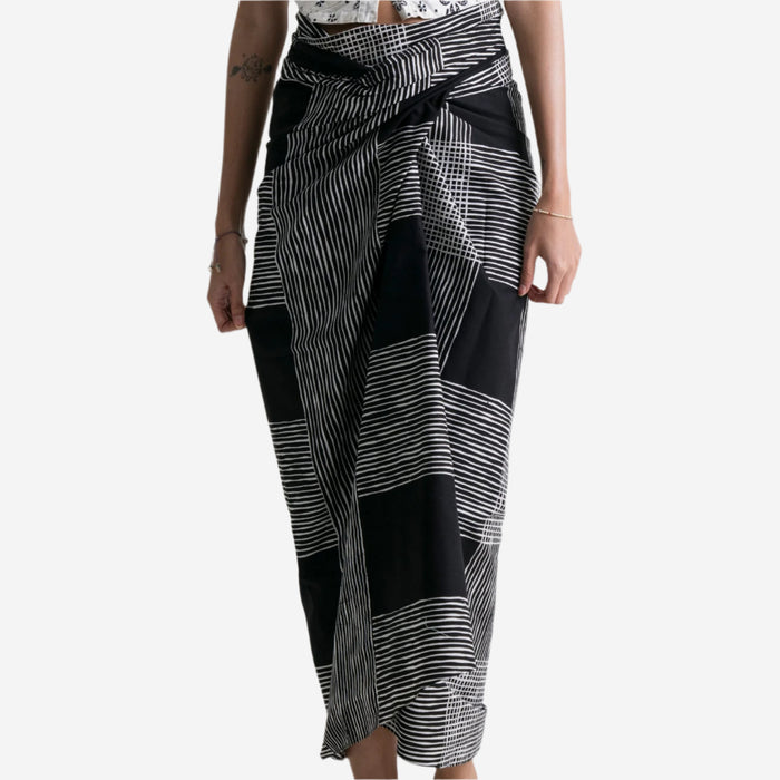 "Lapis" - Wrap Skirt