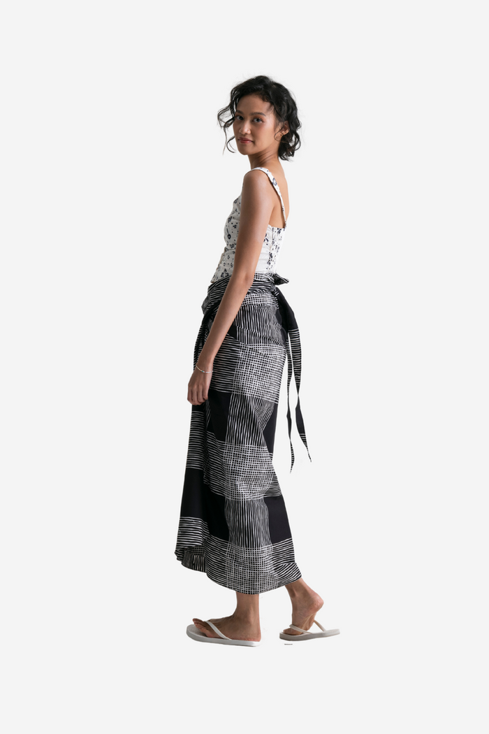 "Lapis" - Wrap Skirt