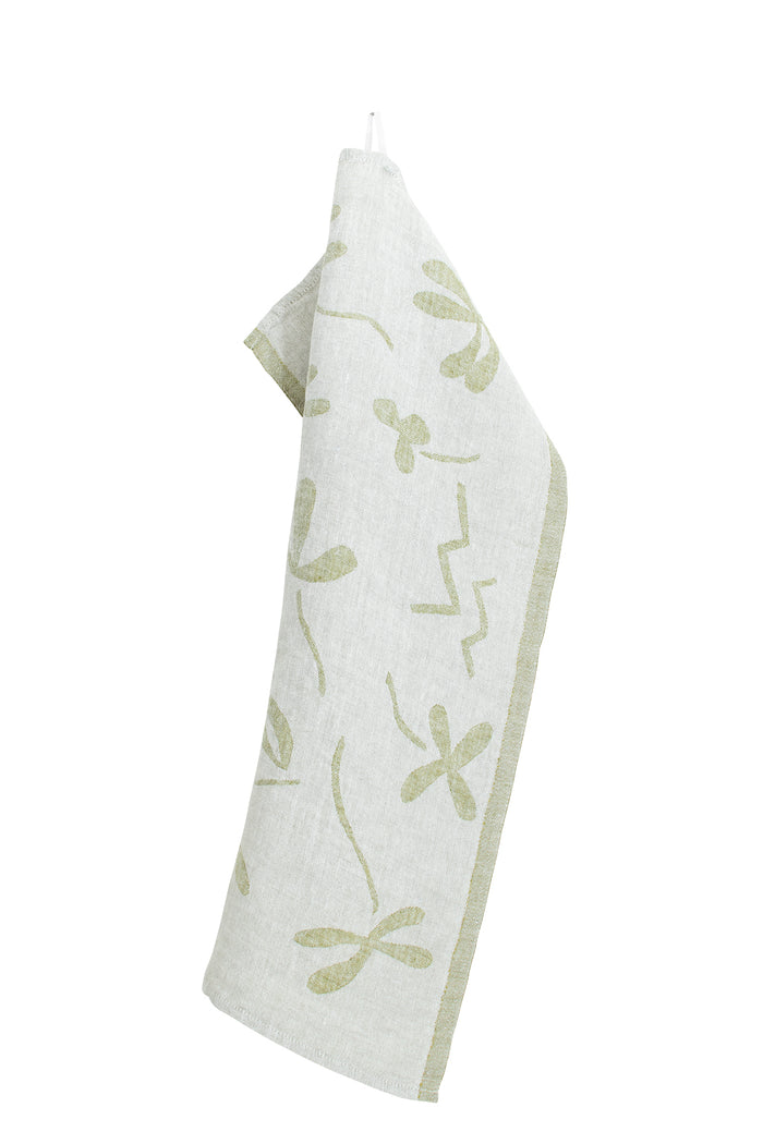 Lapuan Kankurit Friida Olive Tea Towel
