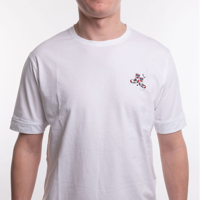 Le T-shirt unisexe After Run "Chaussettes de Trail"