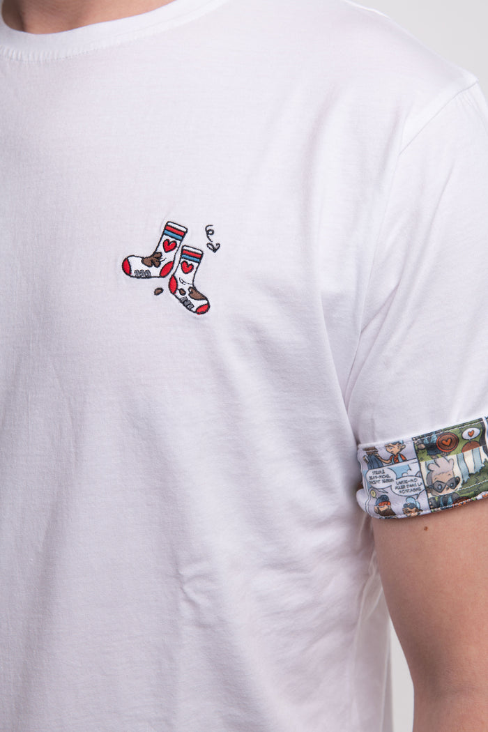 Le T-shirt unisexe After Run "Chaussettes de Trail"
