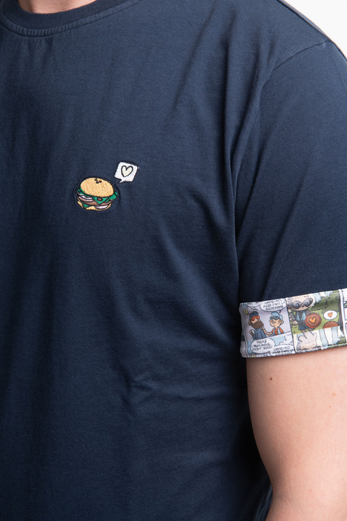 Le T-shirt unisexe After Run "Burger"