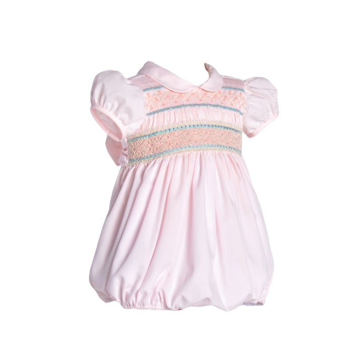 Leo Girl Embroidered Girl Romper