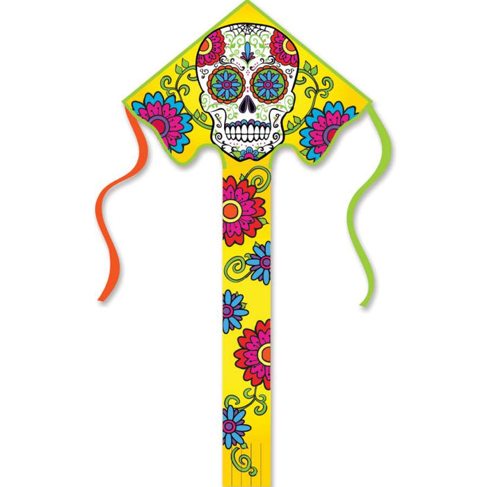 Lg. Easy Flyer Kite - Sugar Skull Day of the Dead