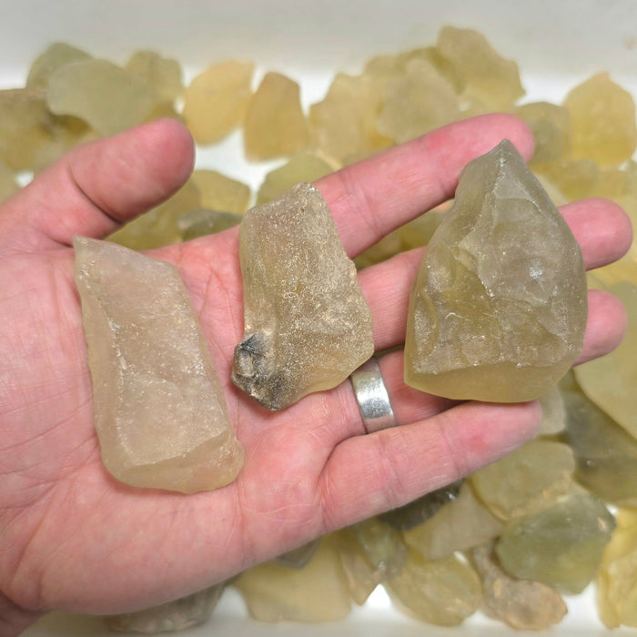 Libyan Desert Glass B Grade | 500 grams Wholesale Lot - InnerVision Crystals