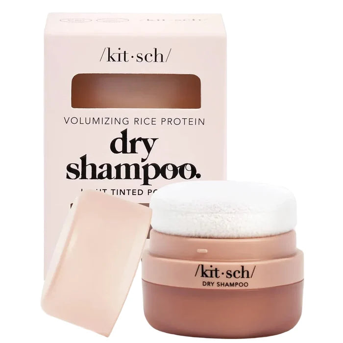 Light Volumizing Rice Protein Dry Shampoo with Puff