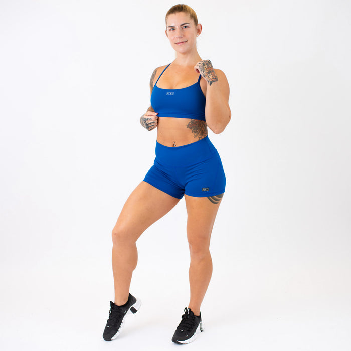 Loop Back Sports Bra - Cobalt