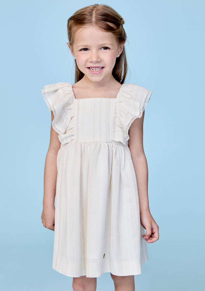 Luciana Beige Girl Dress