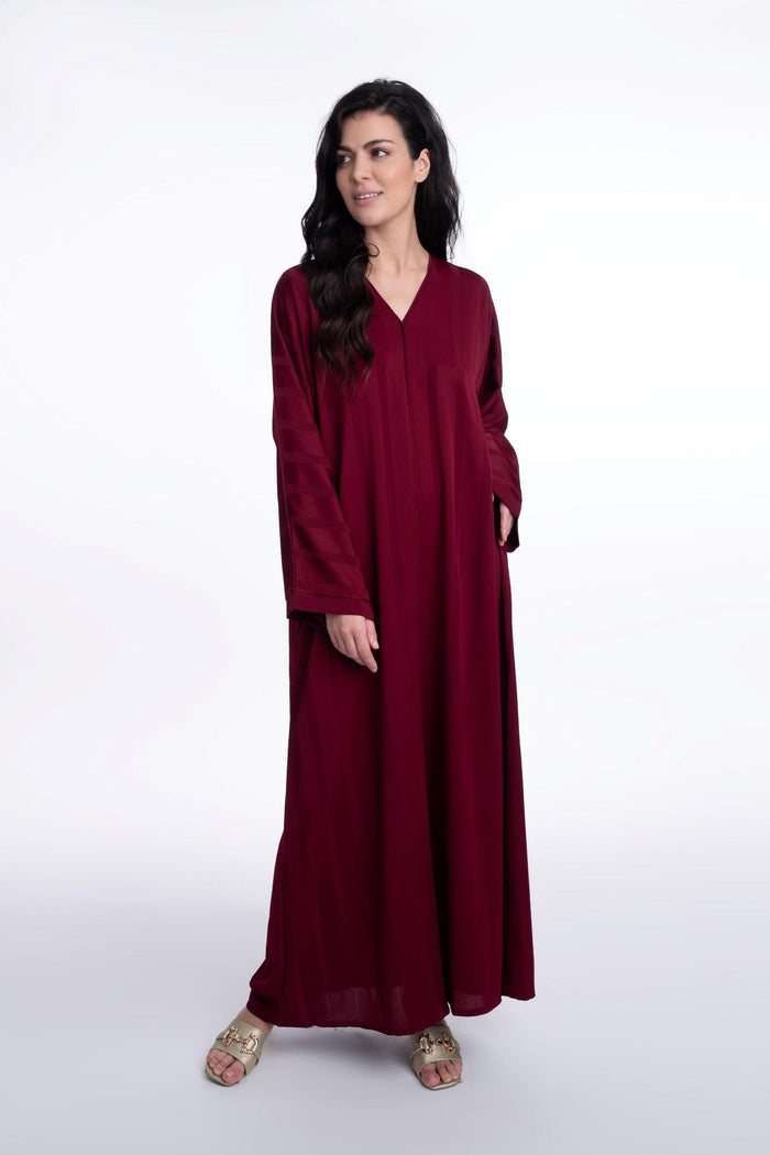 Maaria Abaya - Maroon