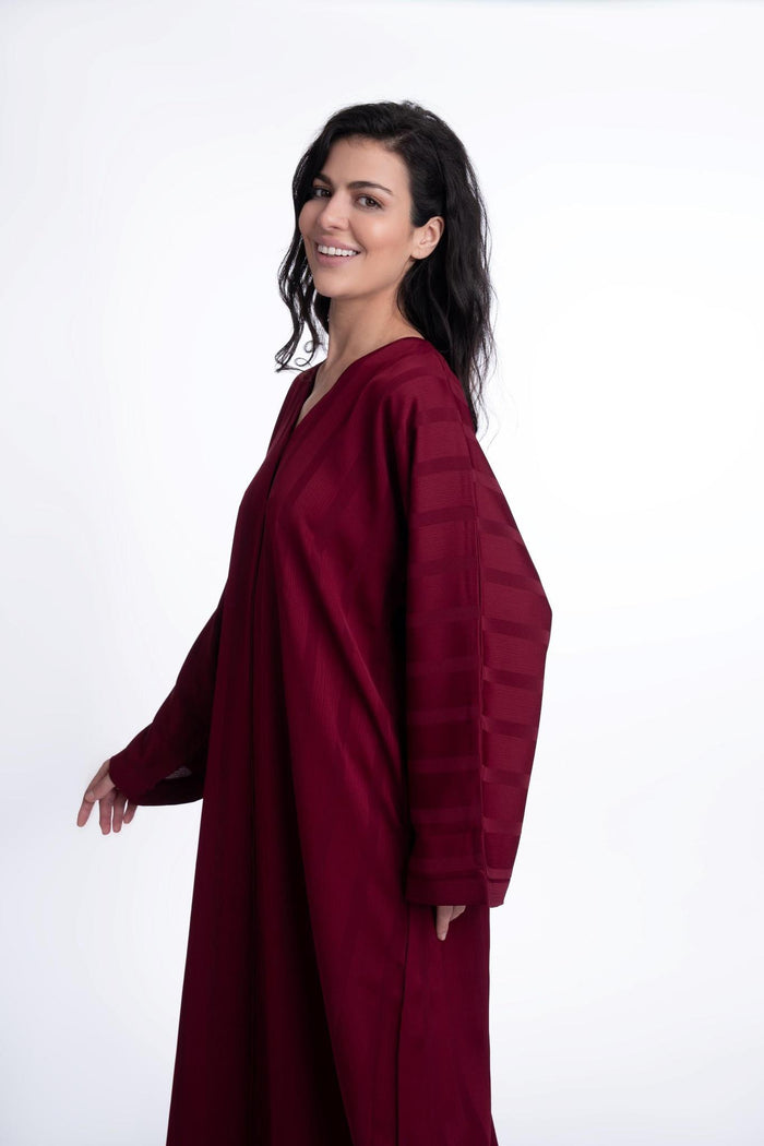 Maaria Abaya - Maroon