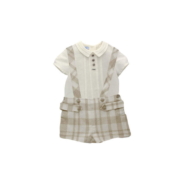 Maca 2-piece Beige Set