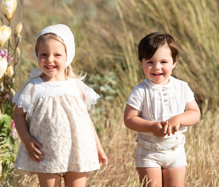 Maca 2-piece Beige Set