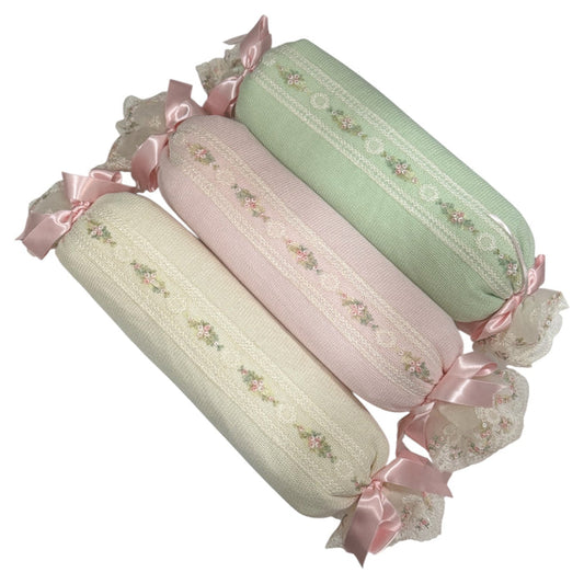 MADE TO ORDER Aida Bolster Pillow Roll (6-8 weeks after order placement)