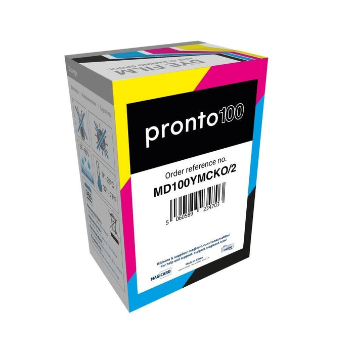 Magicard Pronto100 YMCKO Color Ribbon - MGC-MD100YMCKO/2