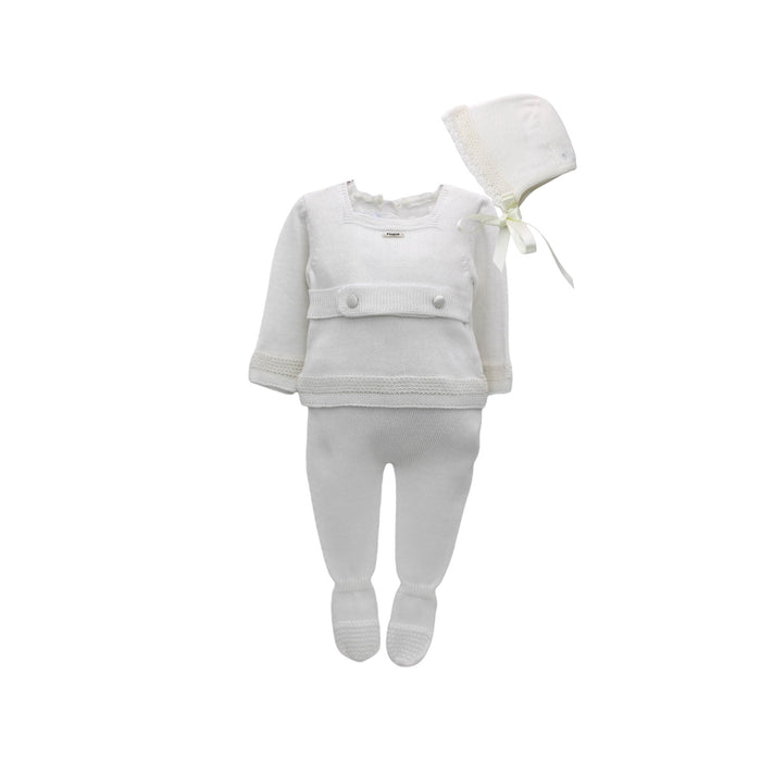 Marfil Ivory/Off-White 3-Piece Set
