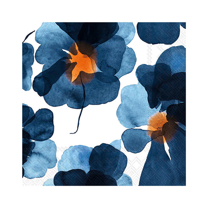 Marimekko Valssi Blue Beverage Napkins