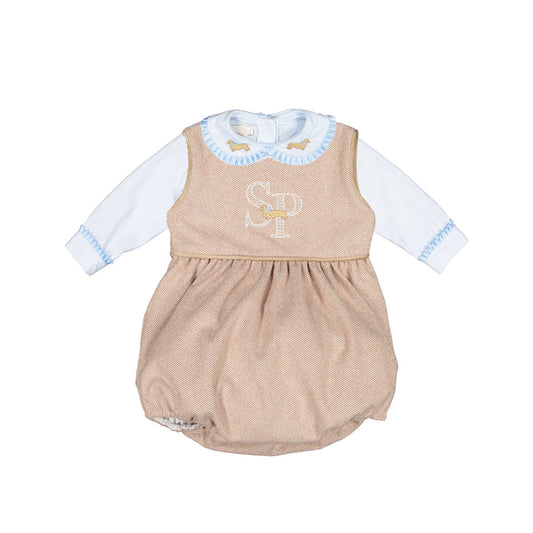 Marisa Dachshund Romper 2-piece set
