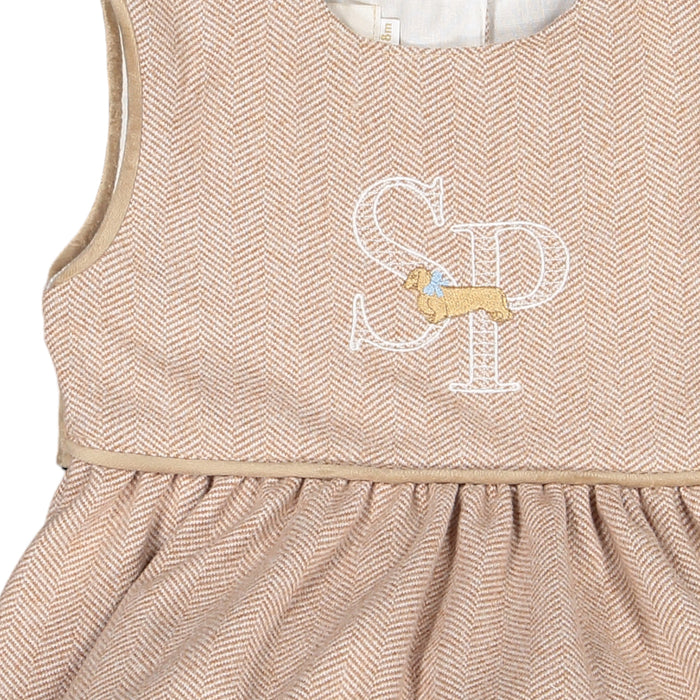 Marisa Dachshund Romper 2-piece set