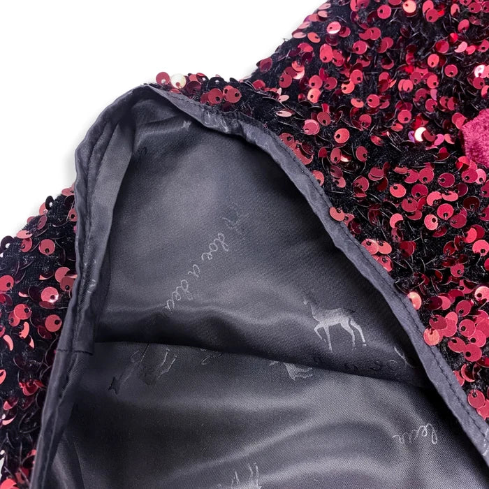 Mary Sequin & Velvet Bow Dress