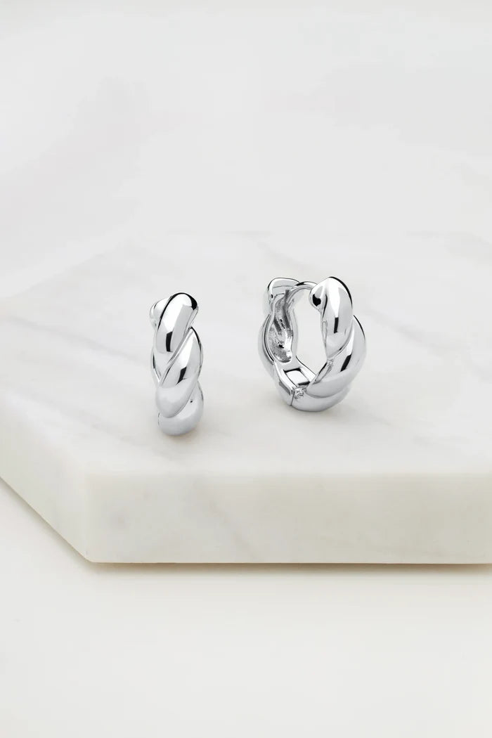 Maya Hoop - Silver