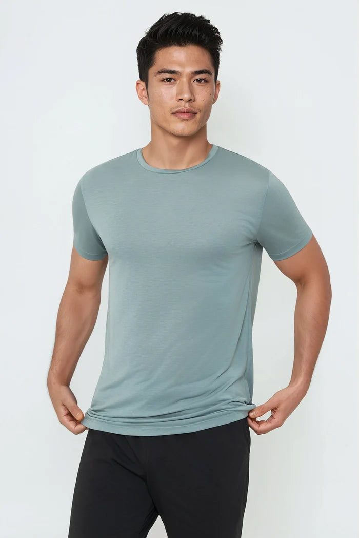 Men's AER Natural Performance Tencel T-Shirt / Regular-Long