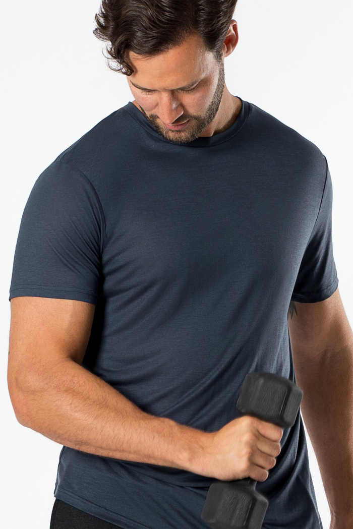Men's AER Natural Performance Tencel T-Shirt / Regular-Long