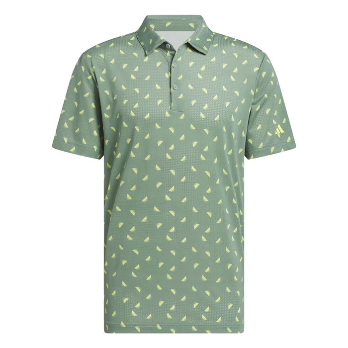 adidas Mens Ultimate365 Printed Mesh Polo '25