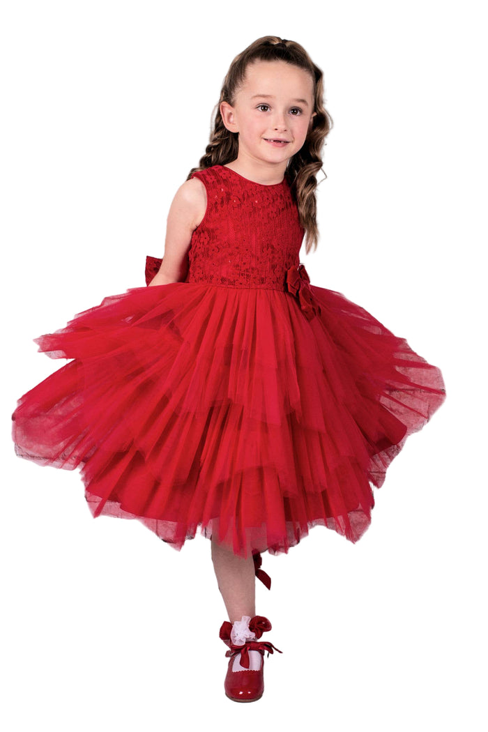 Mia Royal Tulle Dress