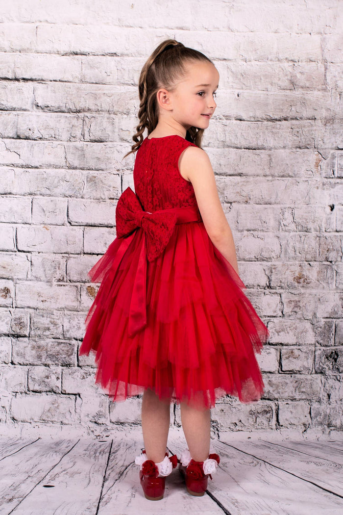 Mia Royal Tulle Dress